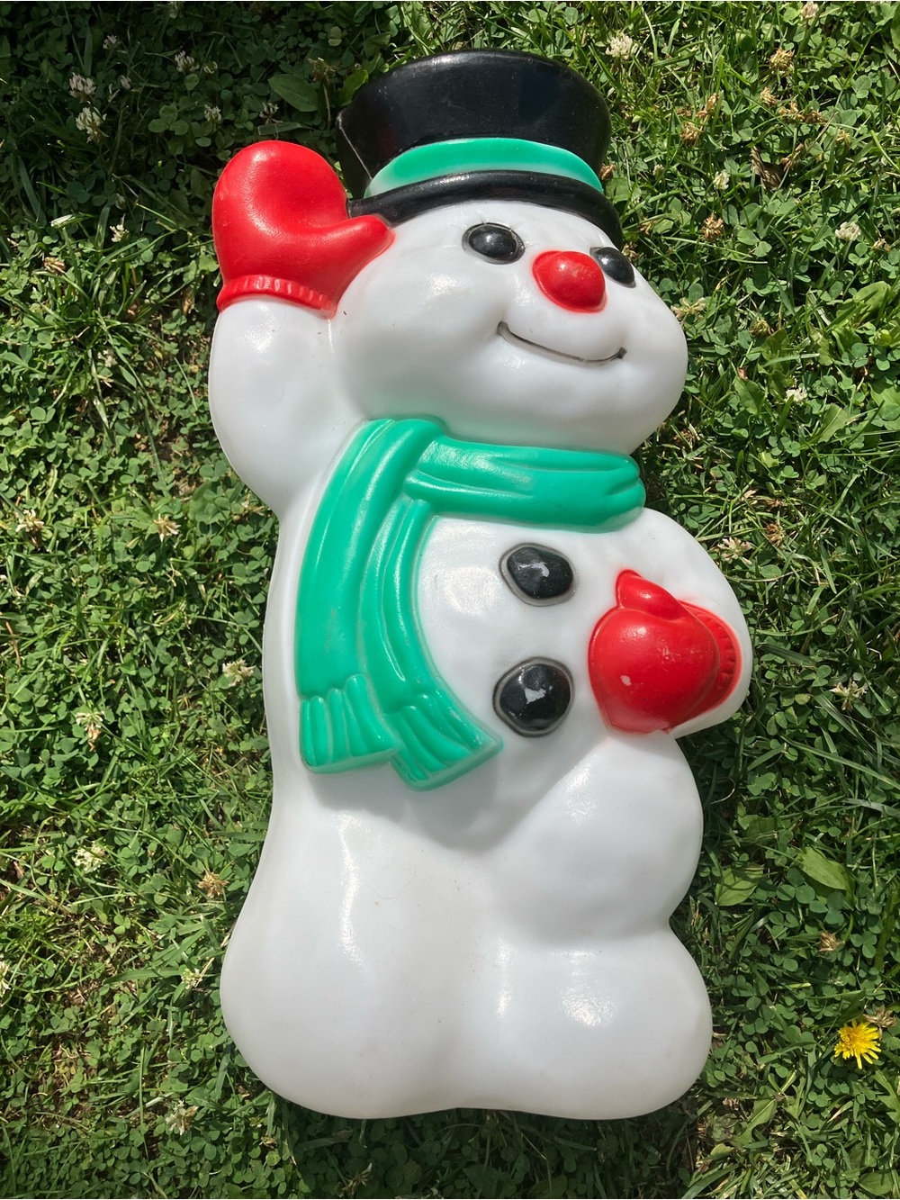 90’s Empire Blow Mold snowman decoration (no light)